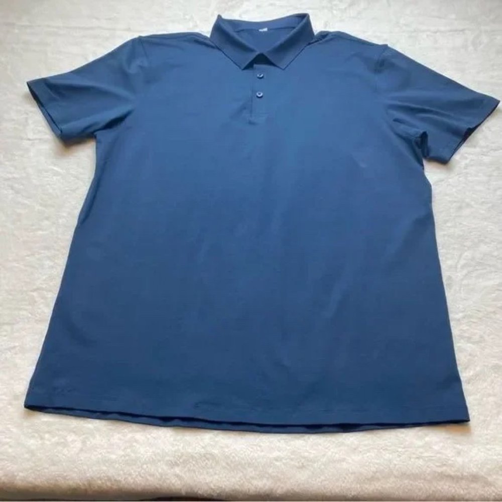Lululemon Dark Blue Evolution Polo